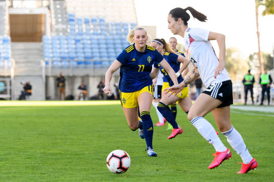 Stina Blackstenius of Sweden