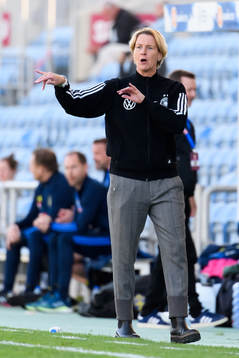 Martina Voss-Tecklenburg, head coach of Germany