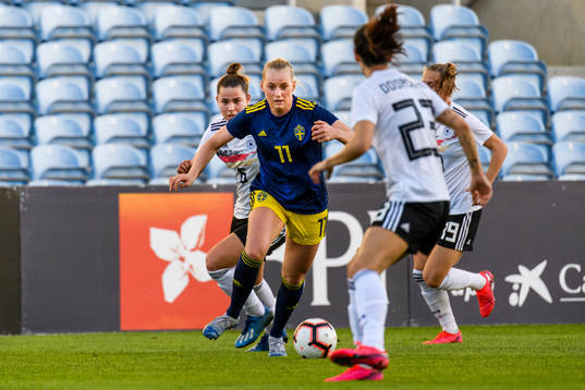 Stina Blackstenius of Sweden