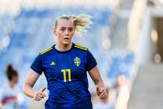 Stina Blackstenius of Sweden