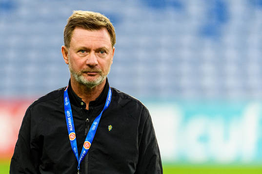 Peter Gerhardsson, head coach of Sweden