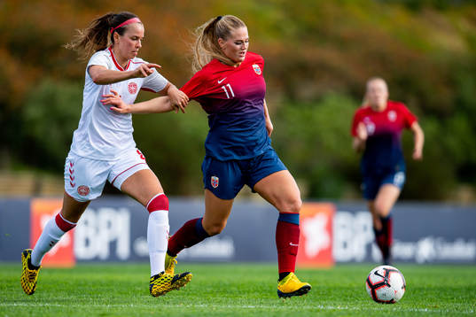 Rikke Læntver Sevecke of Denmark and Lisa-Marie Karlseng