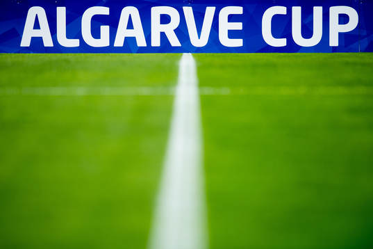 An Algarve Cup board