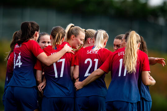 Synne Sofie Kinden Jensen of Norway celebrates with