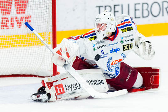 Oskarshamns målvakt Daniel Rosengren