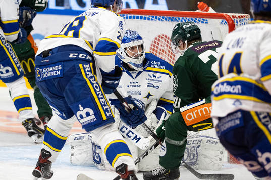 Leksands målvakt Axel Brage