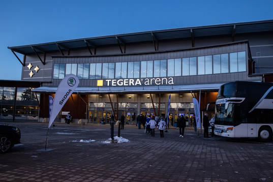 Tegera Arena innan