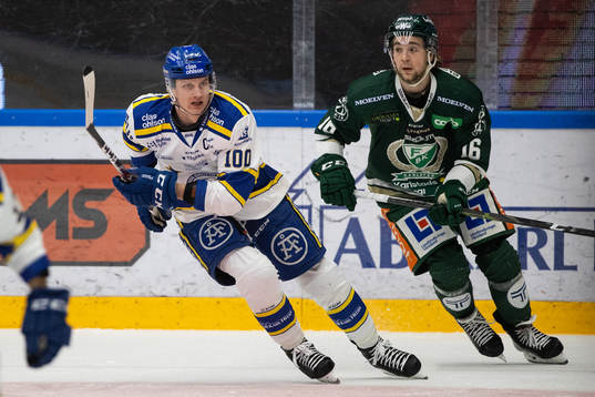 Leksands Martin Karlsson och Färjestads Lucas