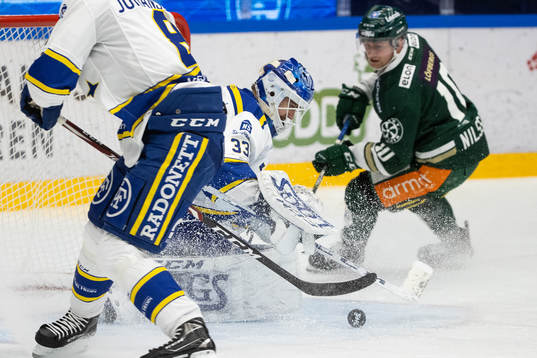 Leksands målvakt Axel Brage