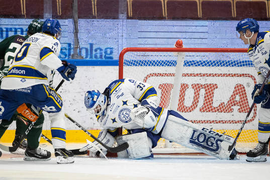 Leksands målvakt Axel Brage