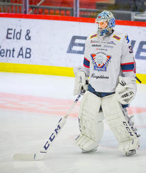 Linköpings målvakt Jacob Johansson