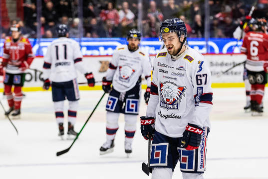 Linköpings Jarno Kärki deppar