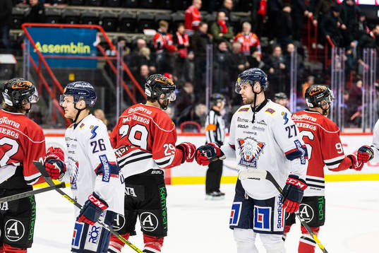 Örebros Ludvig Rensfeldt och Linköpings Dan Pettersson