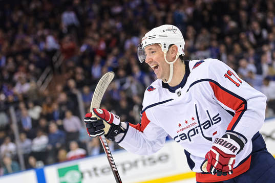Washington Capitals Ilya Kovalchuk celebrates