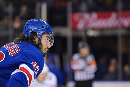 New York Rangers Mika Zibanejad