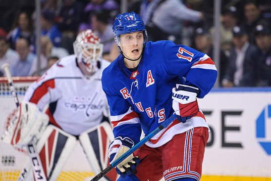 New York Rangers Jesper Fast