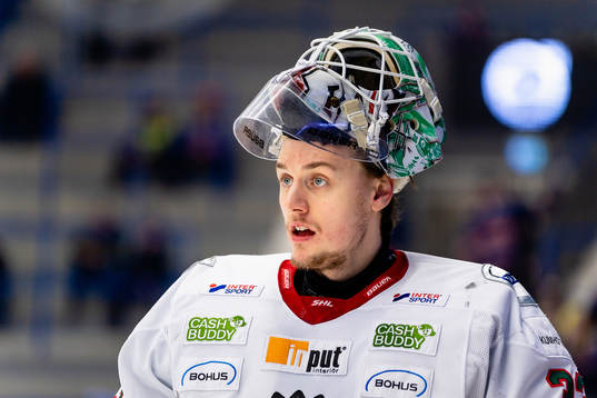 Frölundas målvakt Johan Mattsson