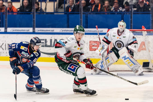 Växjös Fredrik Karlström och Frölundas Jacob Moverare