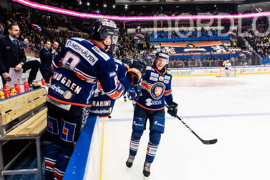 Växjös Marcus Sylvegård jublar