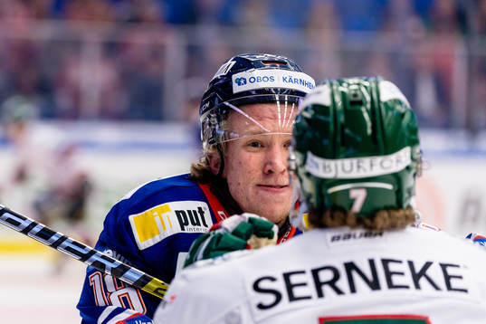 Slagsmål mellan Växjös Marcus Sylvegård och Frölundas