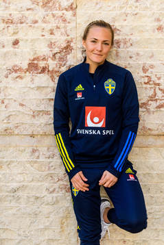 Magdalena Eriksson poses for a portrait