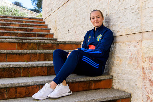 Magdalena Eriksson poses for a portrait