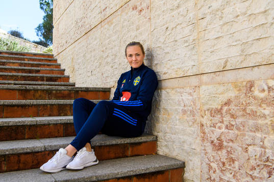 Magdalena Eriksson poses for a portrait
