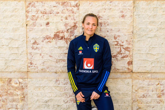Magdalena Eriksson poses for a portrait