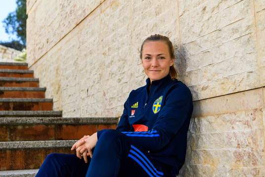Magdalena Eriksson poses for a portrait