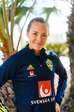 Magdalena Eriksson poses for a portrait