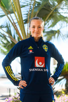 Magdalena Eriksson poses for a portrait
