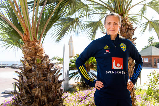 Magdalena Eriksson poses for a portrait