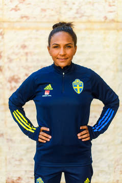 Madelen Janogy poses for a portrait