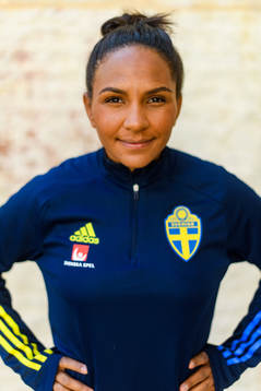 Madelen Janogy poses for a portrait