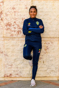 Madelen Janogy poses for a portrait