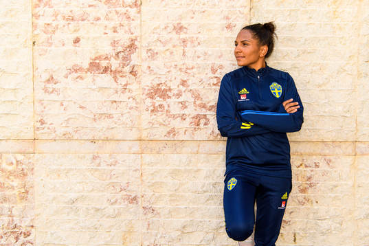 Madelen Janogy poses for a portrait