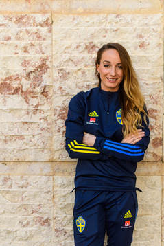 Kosovare Asllani poses for a portrait