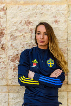 Kosovare Asllani poses for a portrait