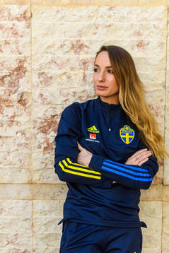 Kosovare Asllani poses for a portrait