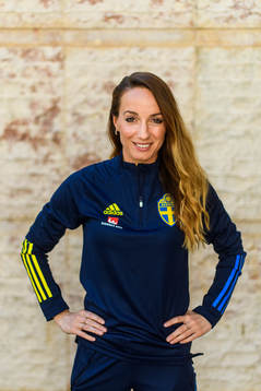 Kosovare Asllani poses for a portrait