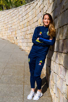 Kosovare Asllani poses for a portrait