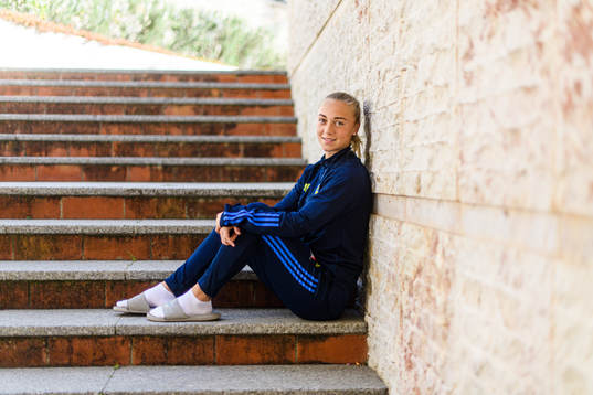Hanna Bennison poses for a portrait