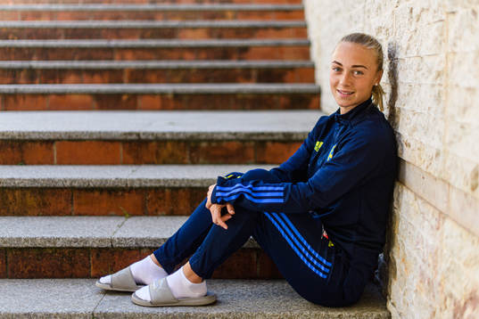 Hanna Bennison poses for a portrait