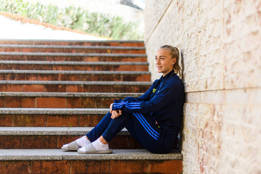 Hanna Bennison poses for a portrait