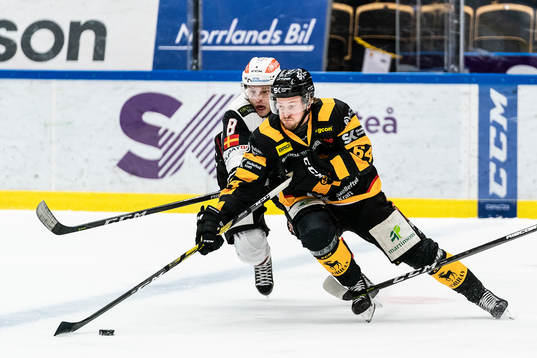 Skellefteås Jonathan Pudas och Malmö Redhawks Johan