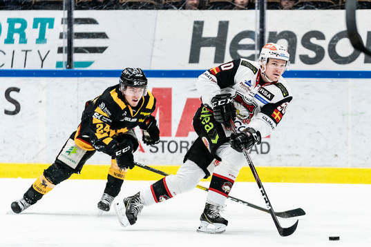Malmö Redhawks Tobias Ekberg och Skellefteås Andreas
