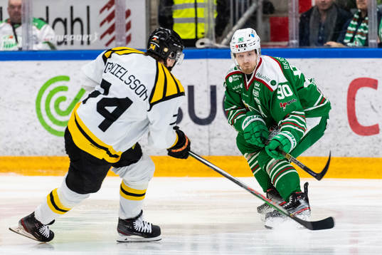 Rögles Ted Brithén och Brynäs Nicklas Danielsson