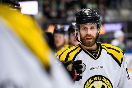 Brynäs Jonathan Sigalet jublar