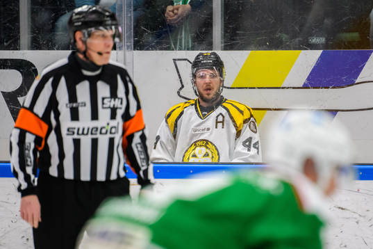 Brynäs Jacob Blomqvist i utvisningsbåset
