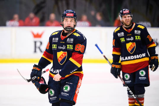 Djurgårdens Alexander Holtz deppar